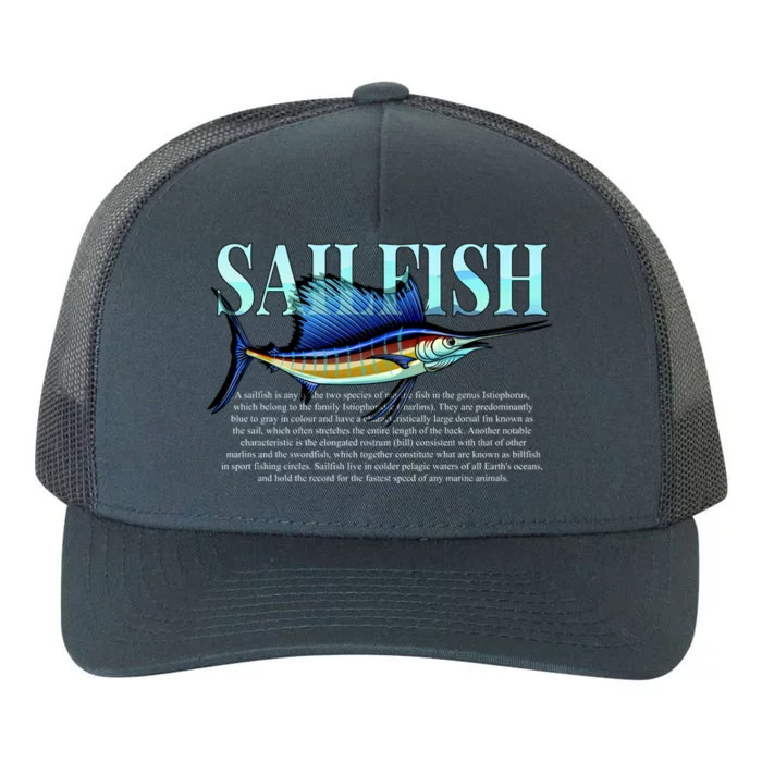 Sailfish Yupoong Adult 5-Panel Trucker Hat