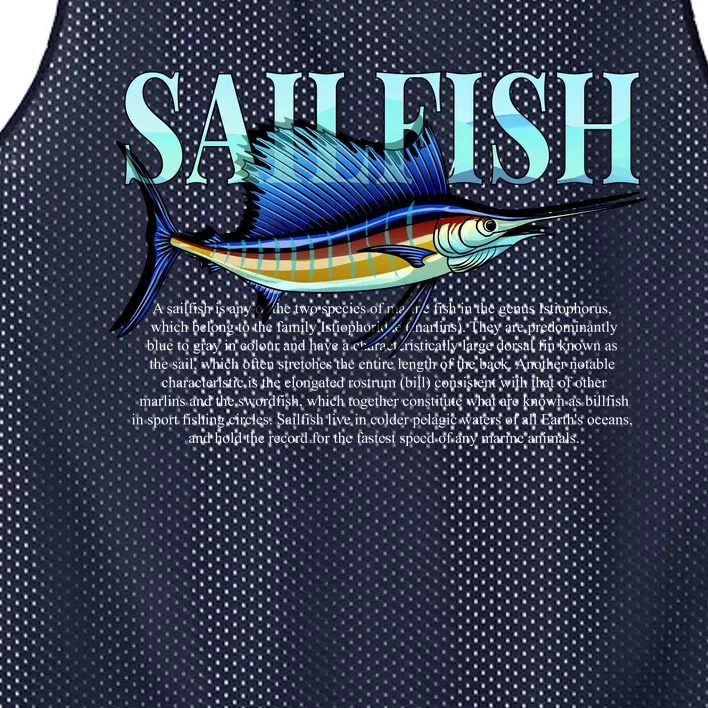 Sailfish Mesh Reversible Basketball Jersey Tank