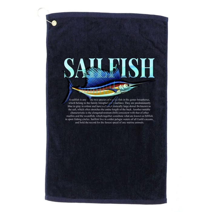 Sailfish Platinum Collection Golf Towel