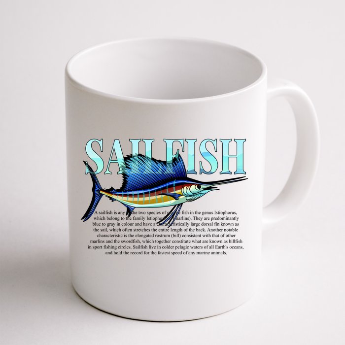 Sailfish Front & Back Coffee Mug