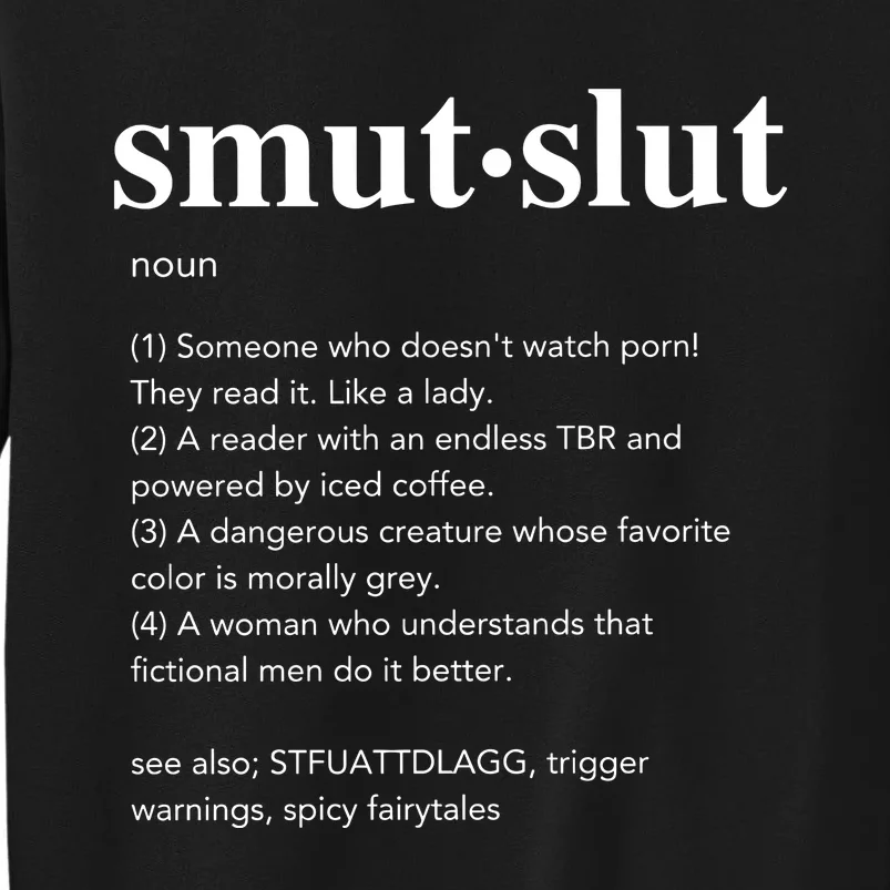 Smut Slut Aesthetic Woman Sweatshirt