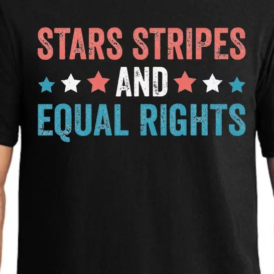 Stars Stripes And Equal Rights 4th Of July Pajama Set