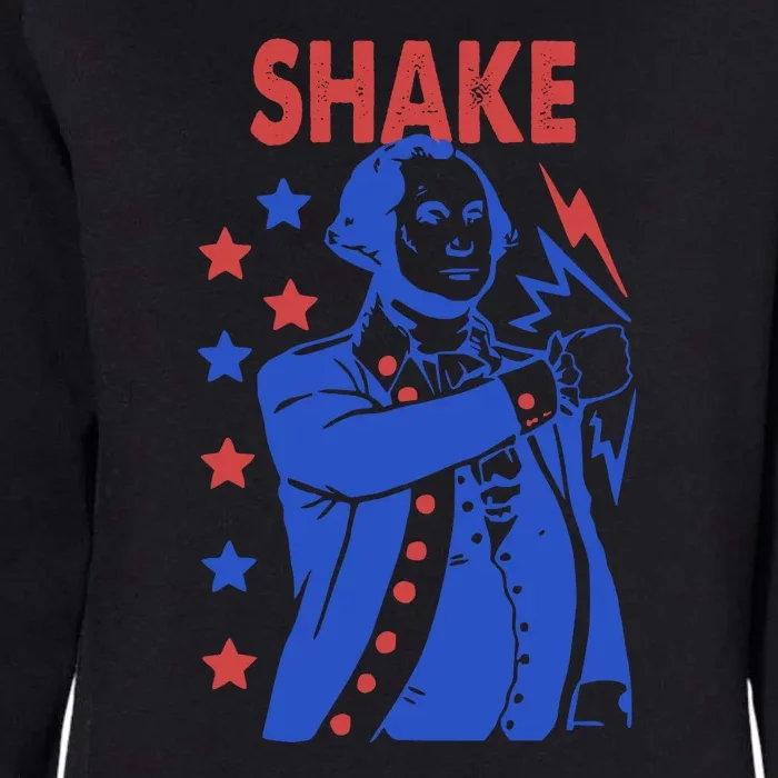 Shake Shake And Bake Couples Matching 4th Of July Womens California Wash Sweatshirt