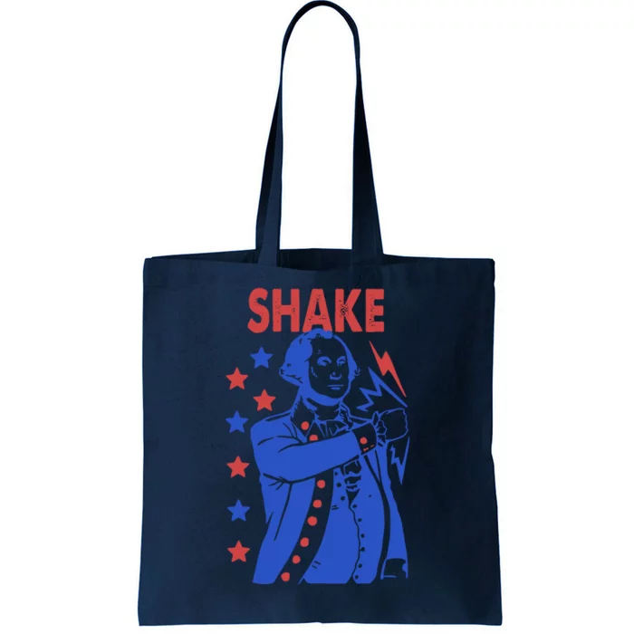 Shake Shake And Bake Couples Matching 4th Of July Tote Bag