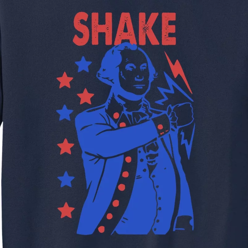 Shake Shake And Bake Couples Matching 4th Of July Tall Sweatshirt