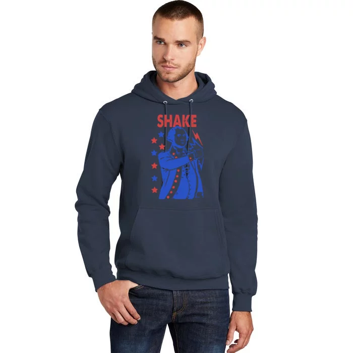 Shake Shake And Bake Couples Matching 4th Of July Tall Hoodie