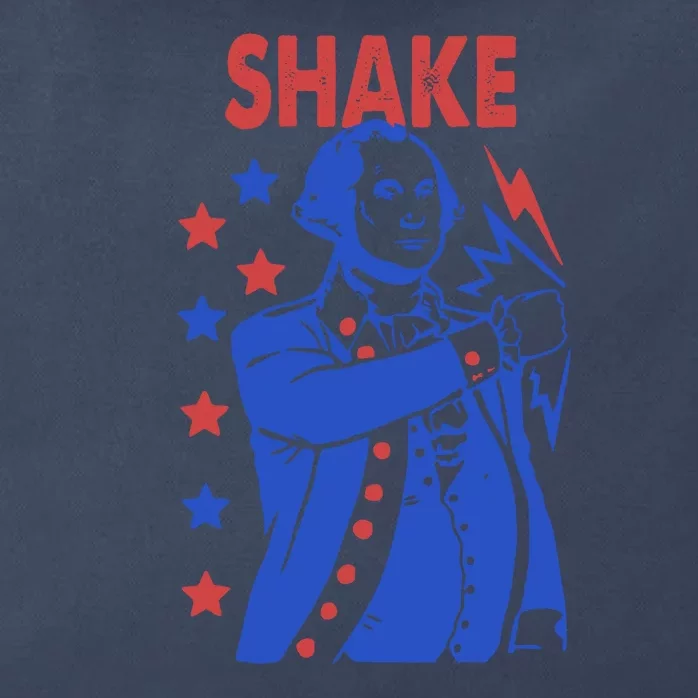 Shake Shake And Bake Couples Matching 4th Of July Zip Tote Bag