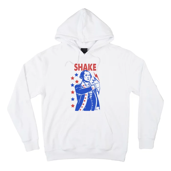 Shake Shake And Bake Couples Matching 4th Of July Hoodie