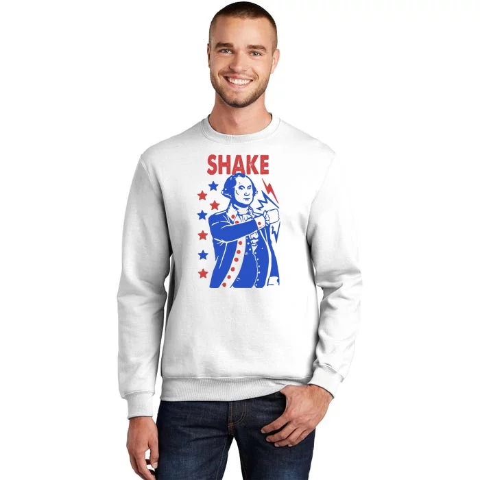 Shake Shake And Bake Couples Matching 4th Of July Sweatshirt