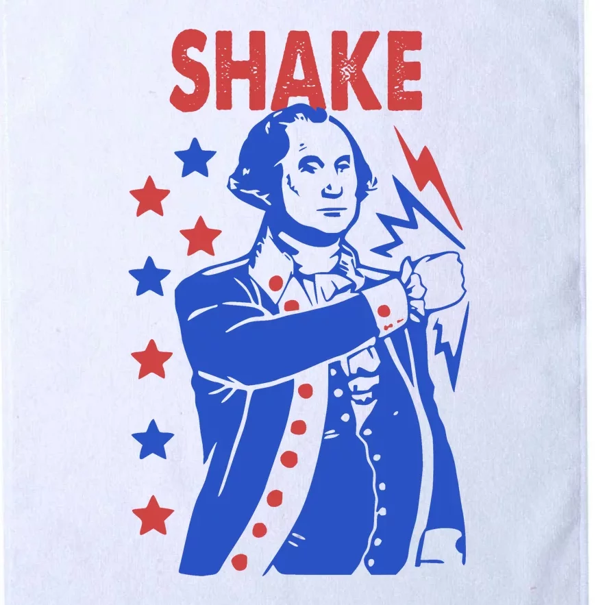 Shake Shake And Bake Couples Matching 4th Of July Platinum Collection Golf Towel