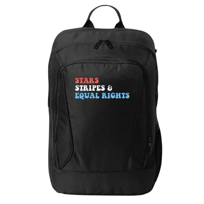 Stars Stripes And Equal Rights 4th Of July 's Rights City Backpack