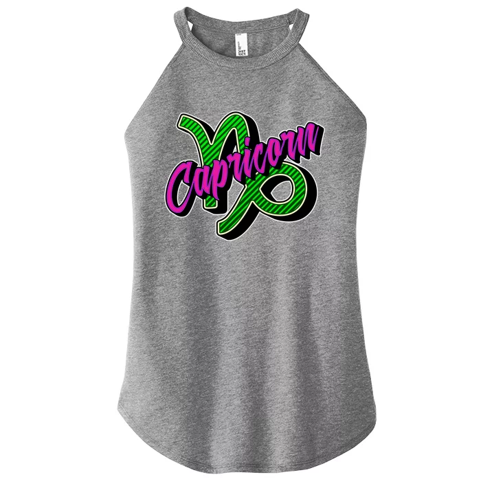 Stylish Saying Astrology Capricorn Zodiac Sign Horoscope Gift Women’s Perfect Tri Rocker Tank