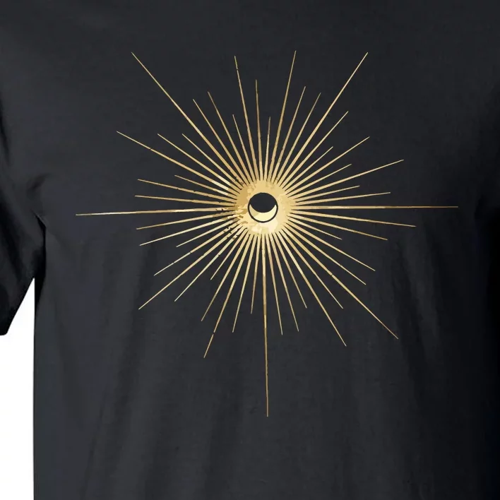 Spiritual Sun And Moon Mystic Sun Moon Tall T-Shirt