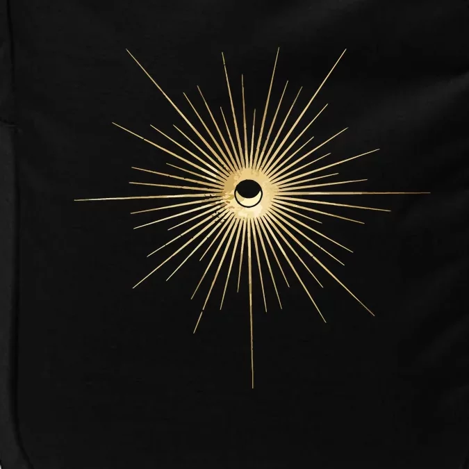 Spiritual Sun And Moon Mystic Sun Moon Impact Tech Backpack