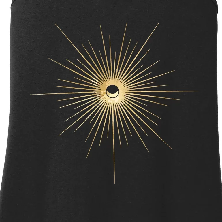 Spiritual Sun And Moon Mystic Sun Moon Ladies Essential Tank