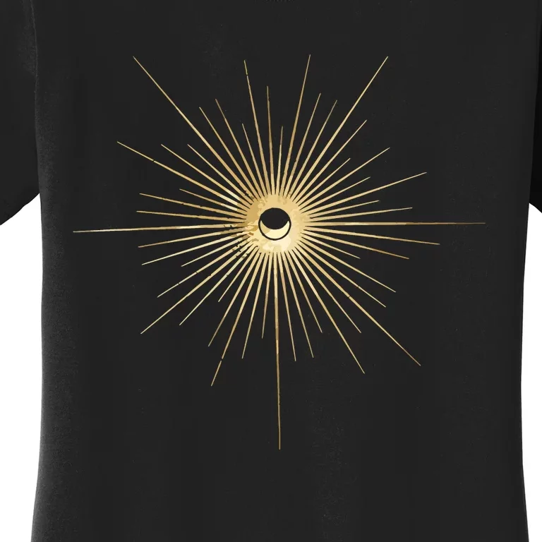 Spiritual Sun And Moon Mystic Sun Moon Women's T-Shirt