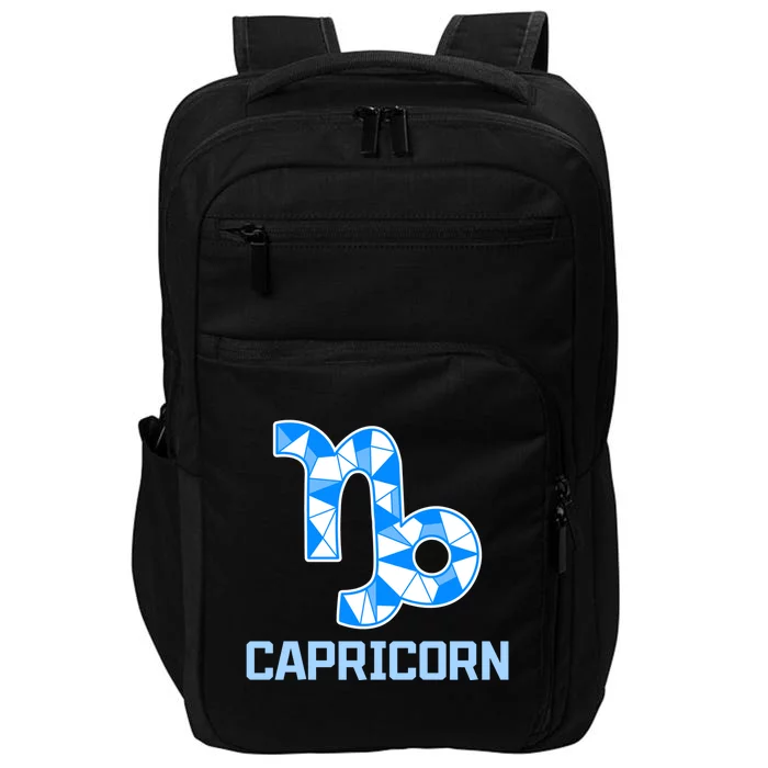 Stylish Saying Astronomy Capricorn Zodiac Astrology Gift Impact Tech Backpack