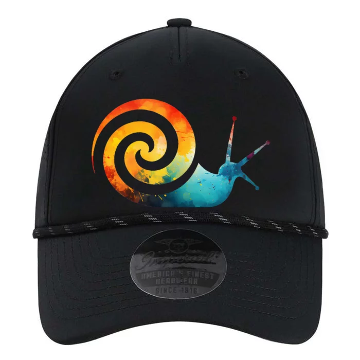 Simple snail Animals Funny little Minimalist Snail Performance The Dyno Cap