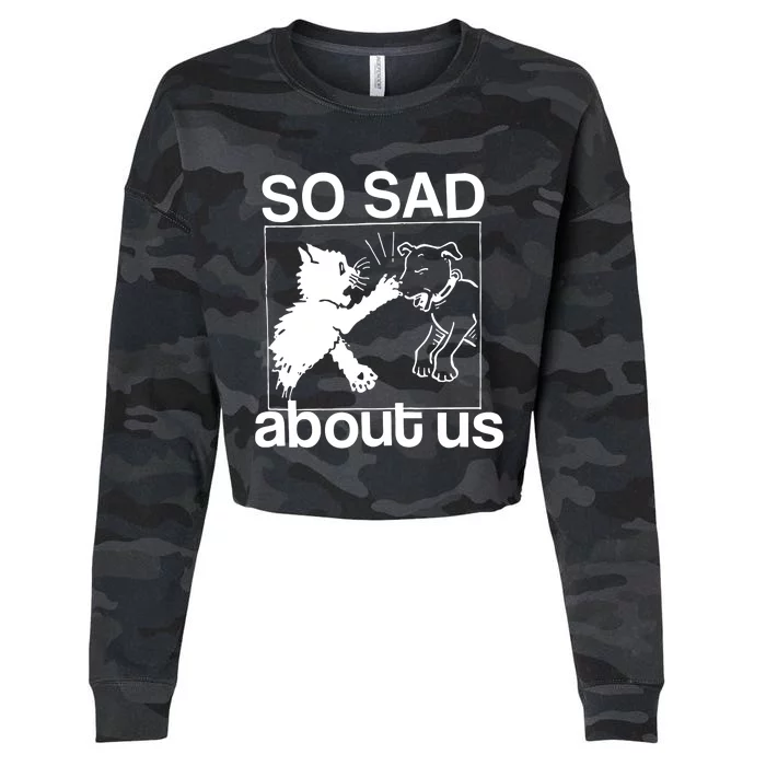 So Sad About Us Cropped Pullover Crew