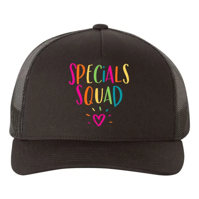 Specials Squad Art Music PE Tech Gym Teacher Team Yupoong Adult 5-Panel Trucker Hat