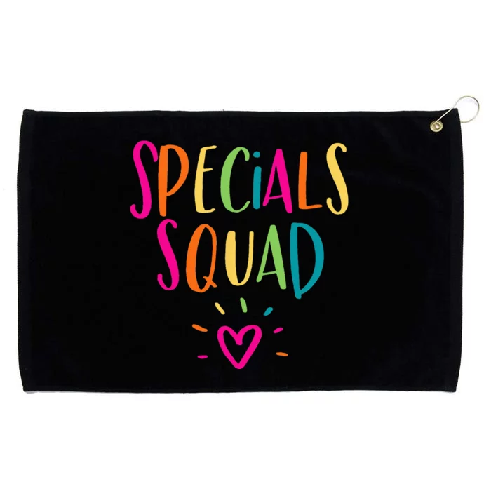 Specials Squad Art Music PE Tech Gym Teacher Team Grommeted Golf Towel