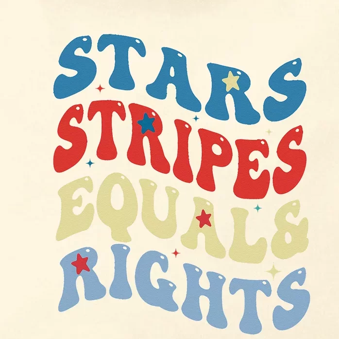 Stars Stripes And Equal Rights 4th Of July 's Rights Zip Tote Bag