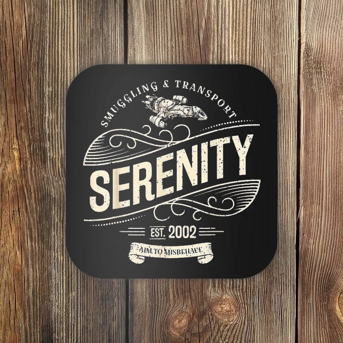 Serenity Smuggling And Transport Firefly Coaster