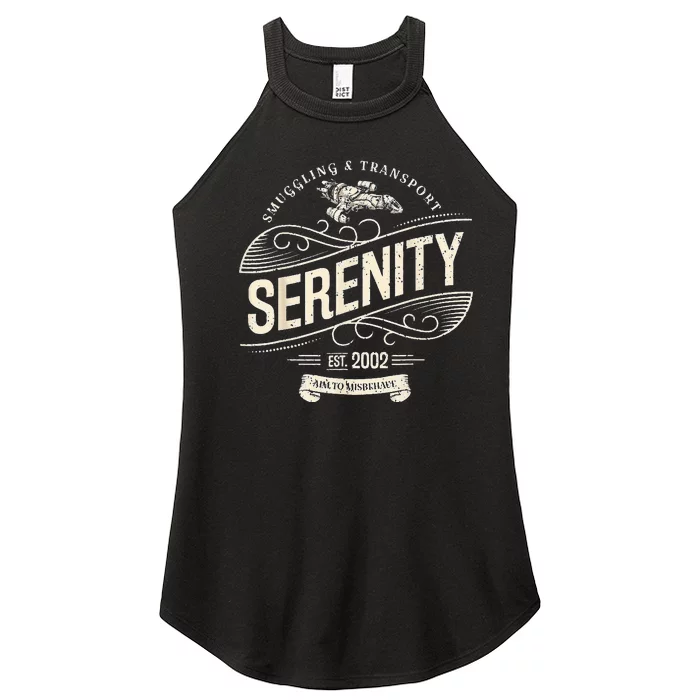 Serenity Smuggling And Transport Firefly Women’s Perfect Tri Rocker Tank