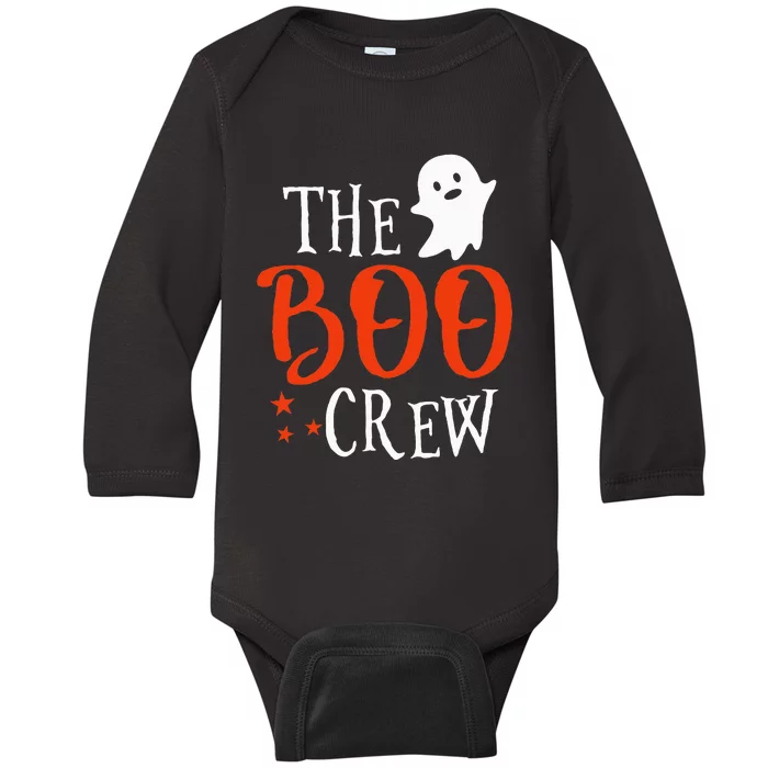 Spooky Squad Adorable Ghost Halloween Baby Long Sleeve Bodysuit