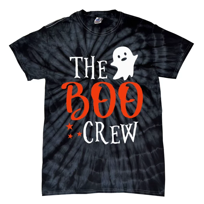 Spooky Squad Adorable Ghost Halloween Tie-Dye T-Shirt