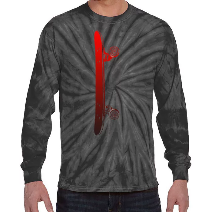 Skateboarding Skateboard Apparel Skateboarder Skateboard Tie-Dye Long Sleeve Shirt