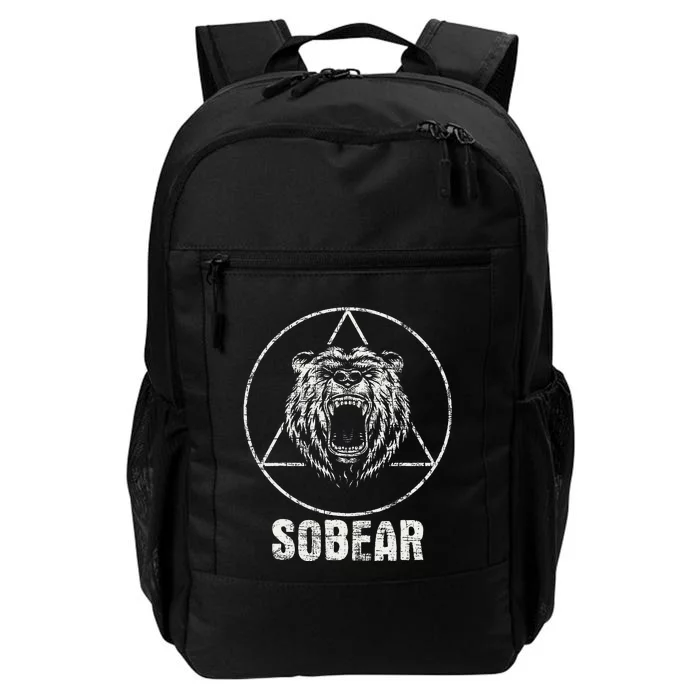 Sobear Sobriety Anniversary Sober Daily Commute Backpack