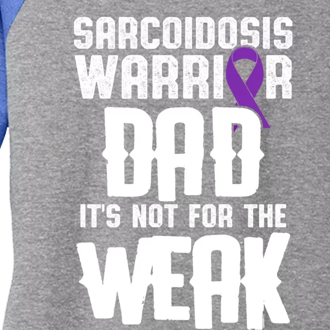 Sarcoidosis Survivor Awareness Warrior Gift Women's Tri-Blend 3/4-Sleeve Raglan Shirt