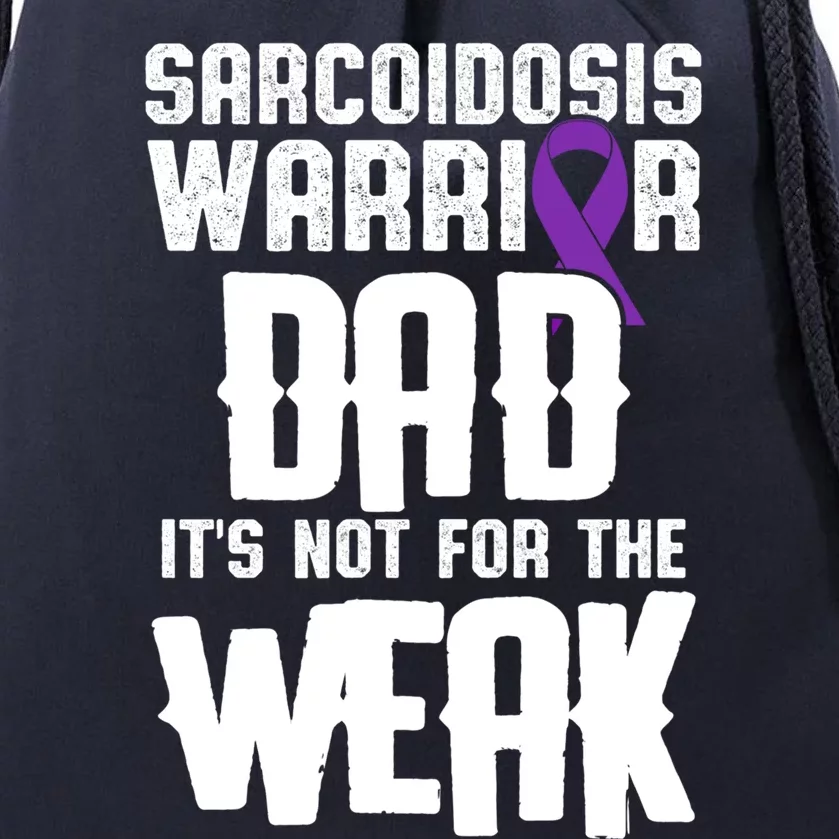 Sarcoidosis Survivor Awareness Warrior Gift Drawstring Bag