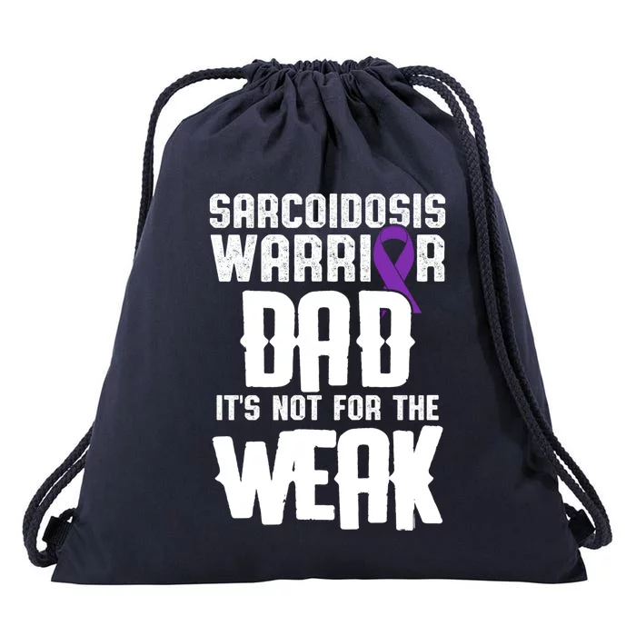 Sarcoidosis Survivor Awareness Warrior Gift Drawstring Bag