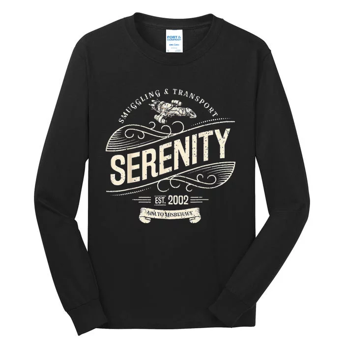 Serenity Smuggling And Transport Firefly Tall Long Sleeve T-Shirt