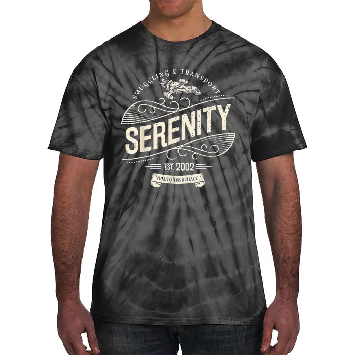 Serenity Smuggling And Transport Firefly Tie-Dye T-Shirt