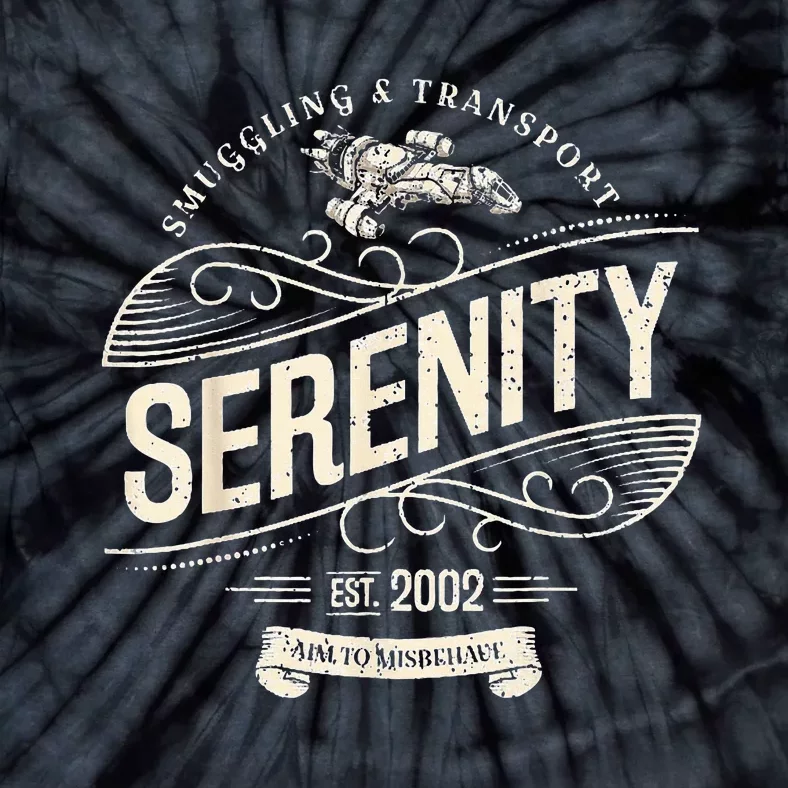 Serenity Smuggling And Transport Firefly Tie-Dye T-Shirt