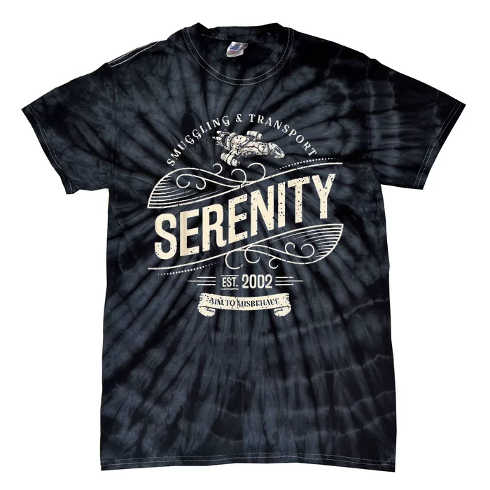 Serenity Smuggling And Transport Firefly Tie-Dye T-Shirt