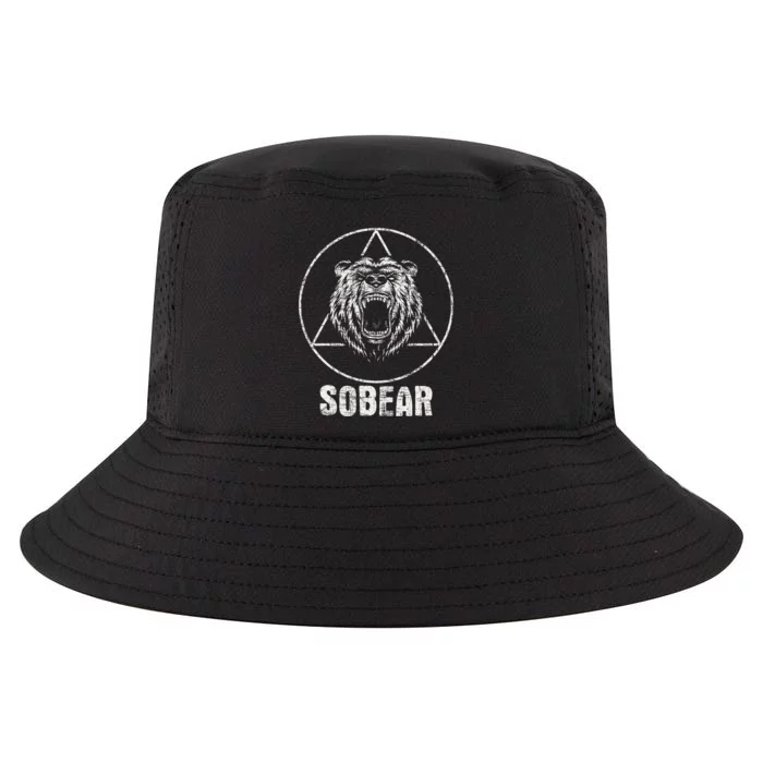 Sobear Sobriety Anniversary Sober Aa Na Recovery Cool Comfort Performance Bucket Hat