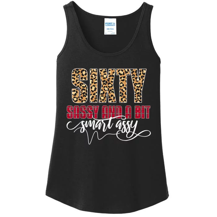 Sixty Sassy And A Bit Smart Assy - Wo 60th Birthday Ladies Essential Tank