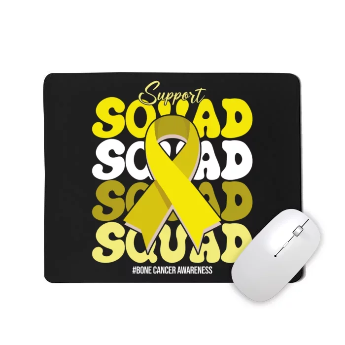 Support Squad Bone Cancer Awareness Mousepad