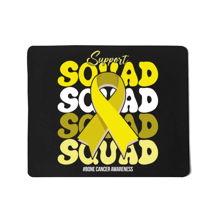 Support Squad Bone Cancer Awareness Mousepad