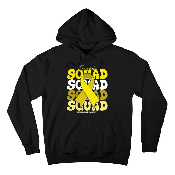 Support Squad Bone Cancer Awareness Tall Hoodie