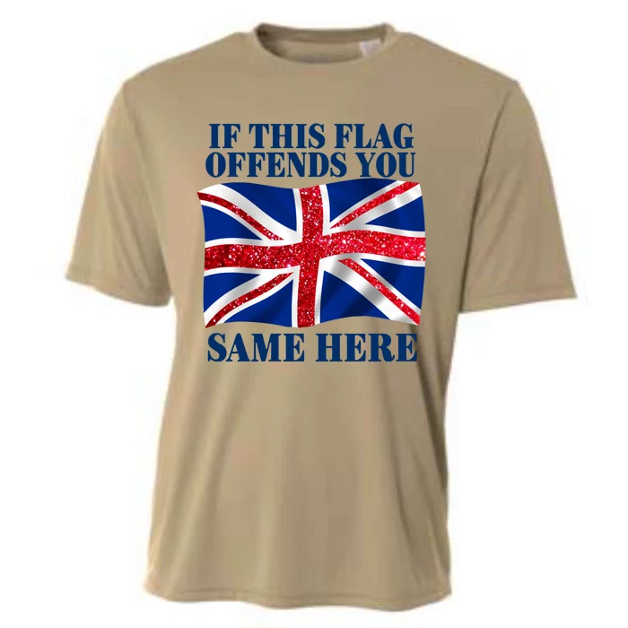 Shithead Steve British If This Flag Offends You Same Here Cooling Performance Crew T-Shirt