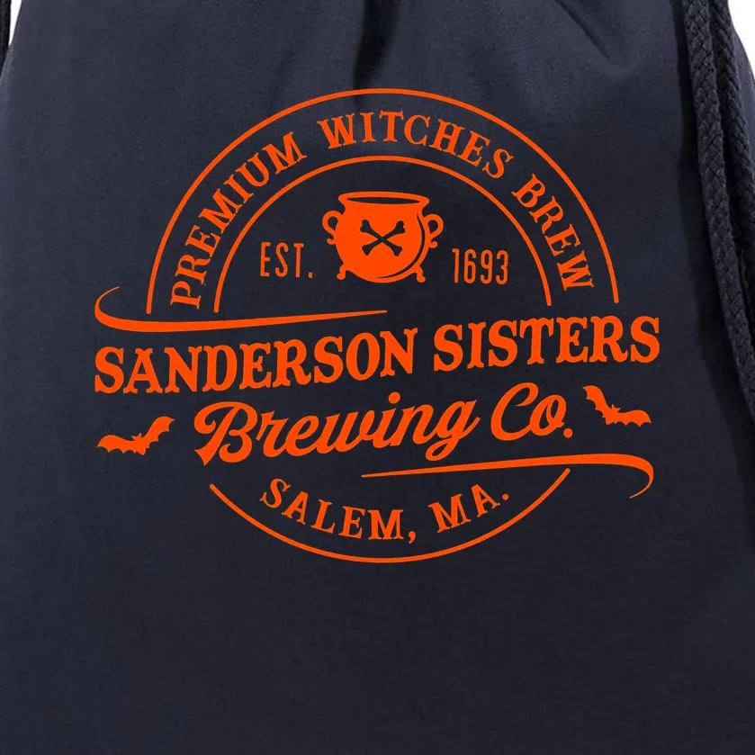 Sanderson Sisters Brewing Co Hocus Pocus Halloween 2022 Drawstring Bag