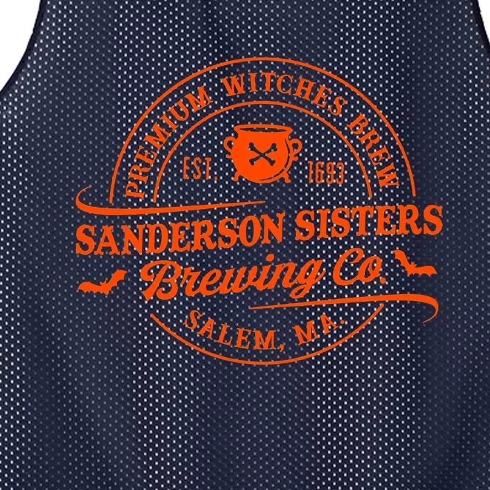 Sanderson Sisters Brewing Co Hocus Pocus Halloween 2022 Mesh Reversible Basketball Jersey Tank