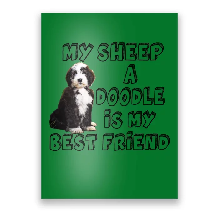 Sheepadoodle Sheepadoodle Best Friend Poster