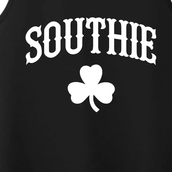 Southie South Boston Massachusetts tee Performance Tank