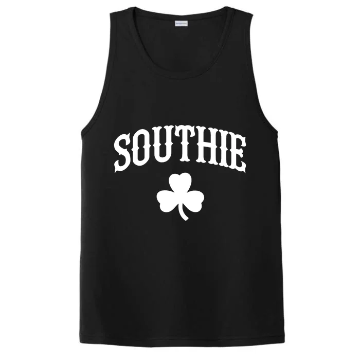 Southie South Boston Massachusetts tee Performance Tank